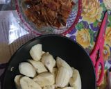 Foto langkah ke 5 dari resep Nagasari lumer isi gula merah.