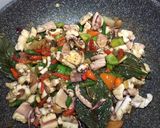 Foto langkah ke 3 dari resep Oseng Cumi / Tumis Cumi Pedas.