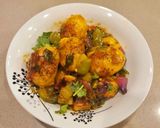 A picture of step 4 of Pan Roasted Chilli Garlic Baby Potatoes.