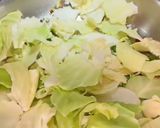 A picture of step 6 of Spicy Szechuan Stir-Fried Cabbage.