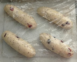 Foto langkah ke 5 dari resep Cranberry Cream Cheese Bread (Metode Poolish).