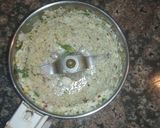 A picture of step 3 of Snakegourd Thoran.