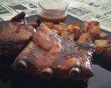 Foto del paso 10 de la receta: Costillar de Cerdo a Baja Temperatura a la Barbacoa Maple Bourbon con Patatas a la Mantequilla