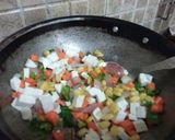 A picture of step 5 of Italian paneer grill kulcha.