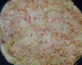 Foto del paso 6 de la receta: Pizza sin levadura a la sartén de zanahoria y avena, saludable, sin harinas, económica y muy fácil🇵🇪