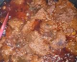 Foto langkah ke 6 dari resep Rendang Daging Sapi Kacang Merah Cabe Rawit.