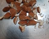 A picture of step 2 of Wheat flour Halwa.