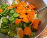 Foto del paso 5 de la receta: 🥔🥕🥒 Ensalada de Papa al estilo japonés