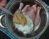 A picture of step 3 of Murgh Musallam.