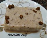 A picture of step 3 of Chocolate kulfi.