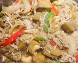 A picture of step 6 of Eggplant with Cashews.