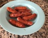 Foto del paso 1 de la receta: Arroz con vegetales y salchichas