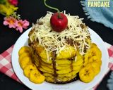 Foto langkah ke 6 dari resep Banana Pancake.
