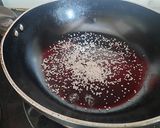 A picture of step 2 of Kheer mohan.