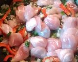 Foto del paso 2 de la receta: Cachete de abadejo al verdeo con cerveza