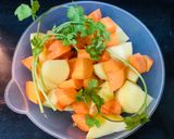 Hình bước làm 1 của món Bò sốt vang