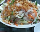Hình bước làm 5 của món Tai heo nộm củ hũ dừa