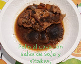 Foto del paso 2 de la receta: Pollo al cava con salsa de soja y shiitakes