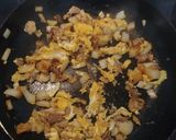 深夜食堂～快速版一鍋到底『羊肉泡菜炒飯』的食譜步驟4照片