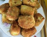 Hình bước làm 4 của món Đậu hũ (đậu phụ) chiên xù