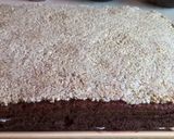 Kakaós-diós szelet diós-rumos krémmel recept fázis 4 fotója