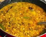 A picture of step 4 of Tadka Dal (Kolkata famous street-food): Egg Dal Tadka.