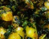 Methi Aloo recipe step 5 photo