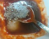 A picture of step 3 of Schezwan sauce noodles.