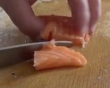 A picture of step 1 of Smoked Salmon Scotched Eggs.