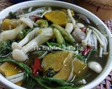 รูปขั้นตอนการทำที่ 8 ของ "แกงเห็ดรวม"..ทำครัวง่ายๆbyจุไรรัตน์