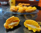Une image de l'étape 8 de Macarons crème chocolat blanc et Limoncello.