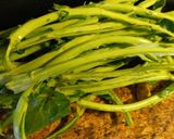 A picture of step 1 of Collard Greens; Clean, Cook, and Disposal.