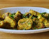 A picture of step 5 of Methi muthiya.