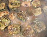 Foto del paso 5 de la receta: Arroz con alcachofas, judía redonda y pollo