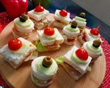 A picture of step 9 of One bite sandwiches.