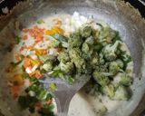 A picture of step 7 of White sauce pasta.