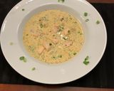 A picture of step 5 of Salmon Chowder.