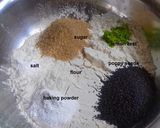 A picture of step 1 of Lemon Poppy Seeds Crêpes.