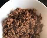 A picture of step 2 of Shepherd's pie.
