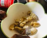 A picture of step 1 of Banana bread🍞🍌.