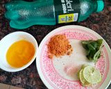 A picture of step 1 of Mango lemonade.