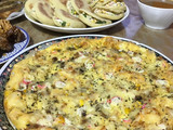 Pastel salado de masa filo