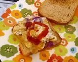 A picture of step 4 of Bread sandwich.