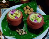 A picture of step 5 of Matka Kesar Phirni.
