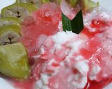 Foto langkah ke 4 dari resep Es Pisang Ijo khas Makassar.