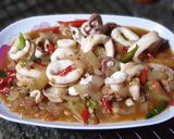 Foto langkah ke 4 dari resep Cumi Saos Tiram.