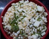 Foto del paso 1 de la receta: Revuelto de vegetales con huevo