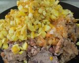 Foto del paso 3 de la receta: Hamburguesa de frijol, soja texturizada y vegetales🫘🧅🍔