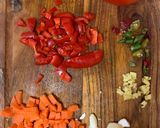 A picture of step 1 of Seviyan Upma(Vegetable Vermicelli Upma).