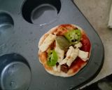 A picture of step 23 of Chicken bbq pizza muffins/pizza cups And bbq pizza.